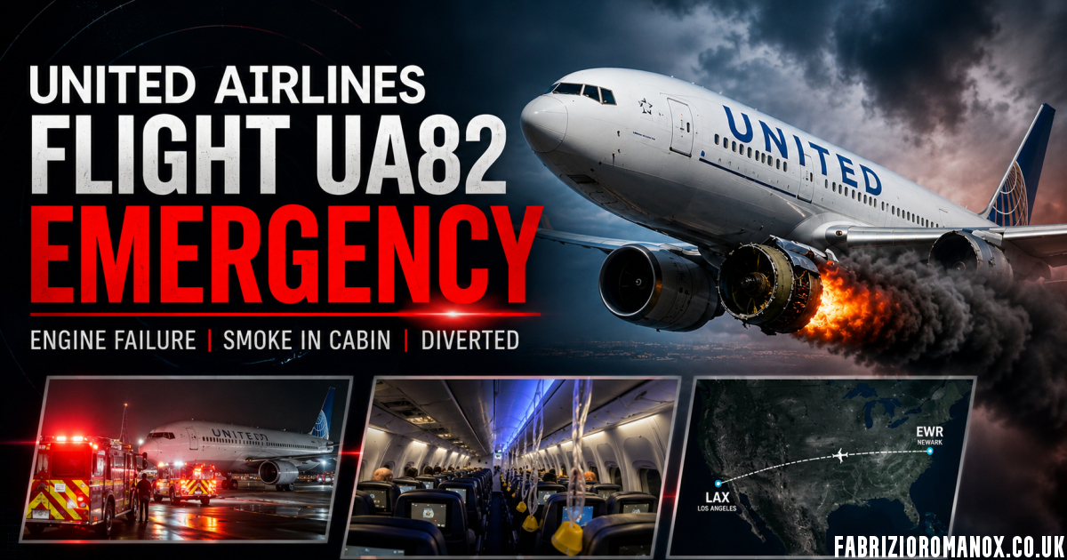 United Airlines Flight UA82 Emergency